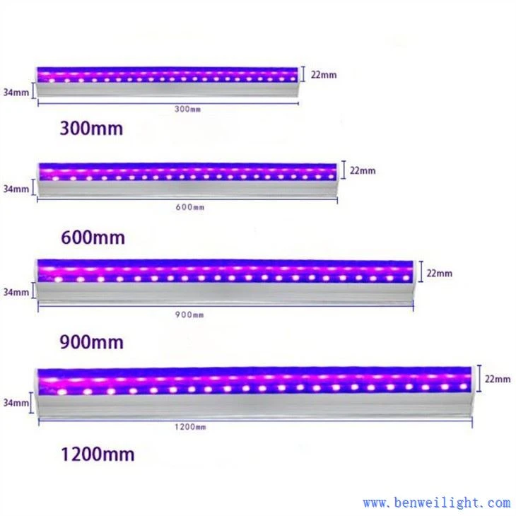 UV t8 led wattage