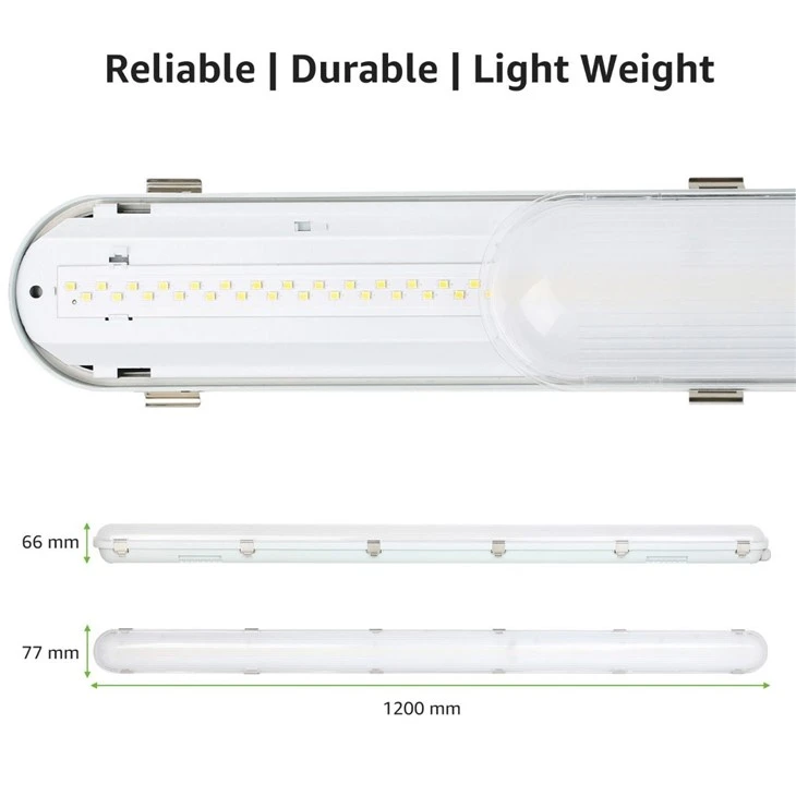 36W 4ft LED Damp Proof Light 4