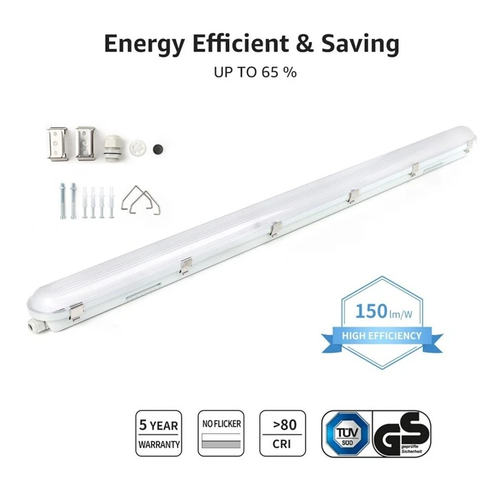 36W 4ft LED Damp Proof Light 2