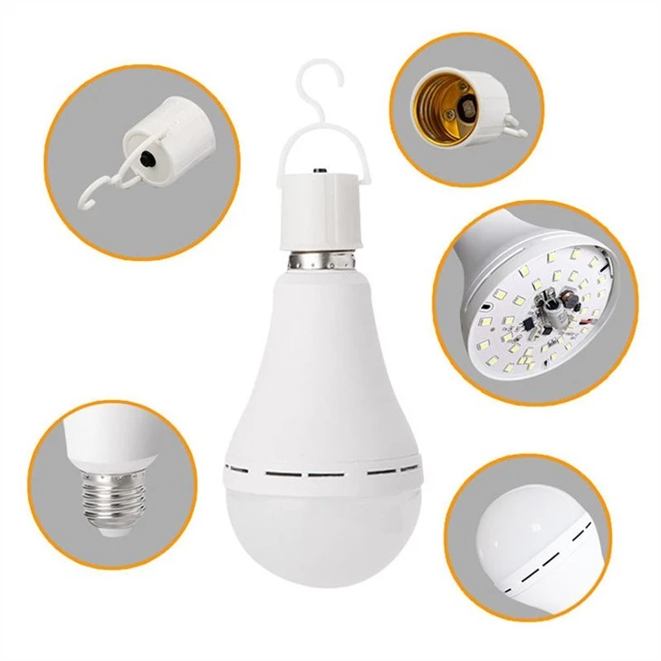 5 watt rechargeable led bulb detail