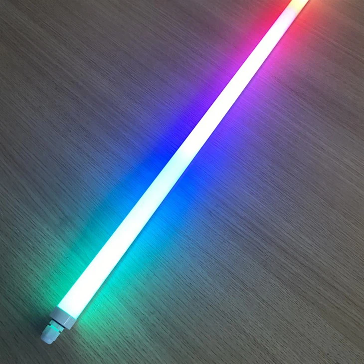 1,2 m vízálló RGB T8 csőlámpa