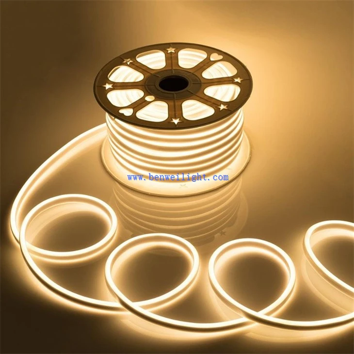 IP65 Yellow Colour Flexible SMD LED Strip Light (5)