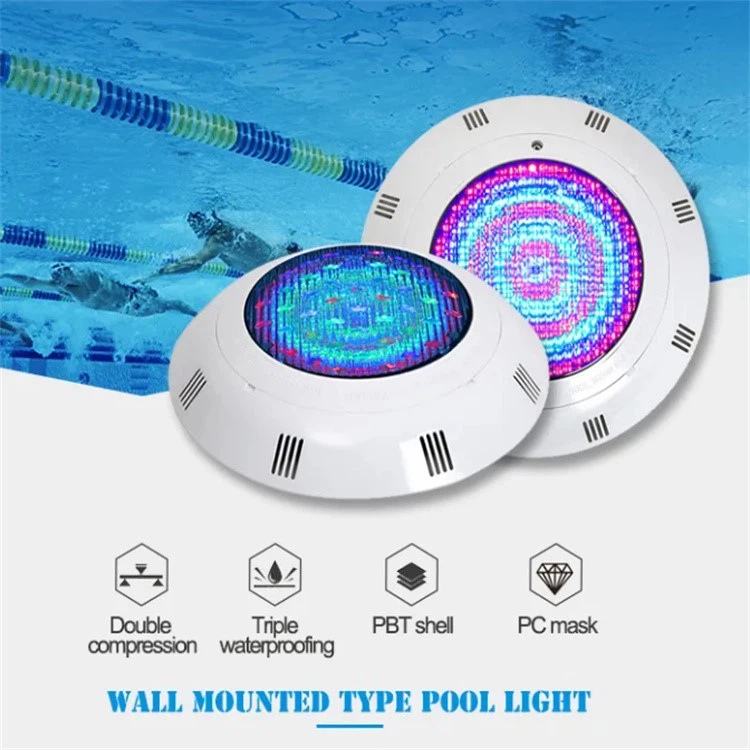 LED light in swimming pool LED light in swimming pool