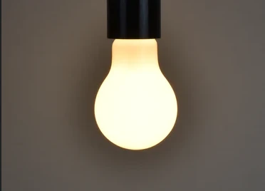 E27 LED izzólámpa A19 tejes