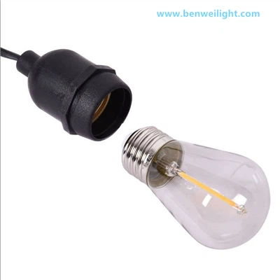 IP65-ös kültéri LED-füzérlámpák - Többszínű kerti kötéllámpák