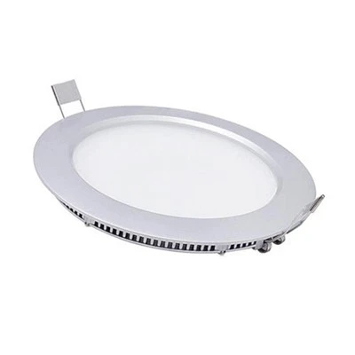 Led felületű vékony alsó lámpa, kerek 12 W nappali fény