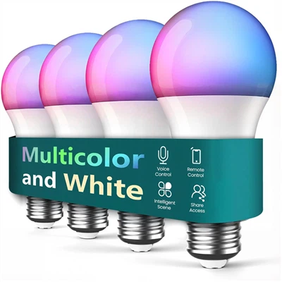 Az intelligens WiFi LED-lámpa színt válthat