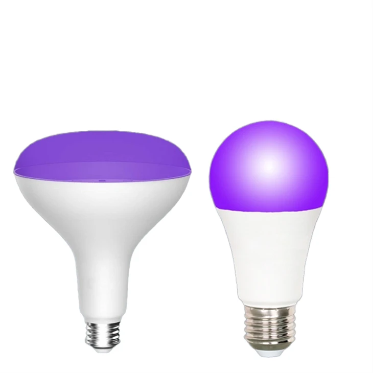 UV-fekete izzó - E27 (9W/11W)